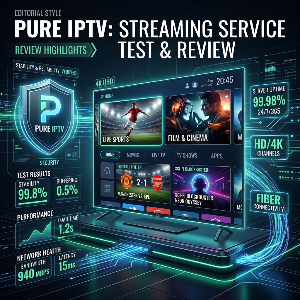 Test complet et avis sur Pure IPTV en 2026 : analyse de la fiabilité et des serveurs